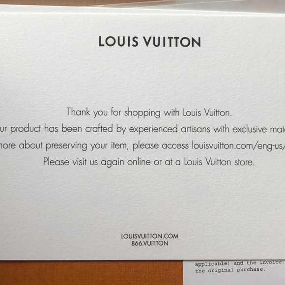 Chi tiết hơn 81 về thank you card louis vuitton mới nhất cdgdbentre